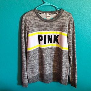 Victoria’s Secret pink sweatshirt